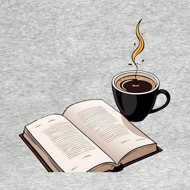 book and Coffee by CAFFEIN